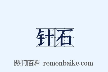 针石是什么意思的图片